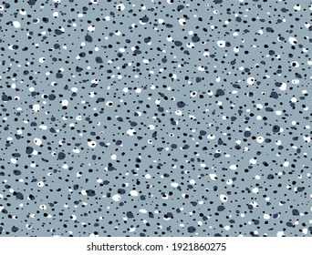 Vector geometric seamless pattern of granite or marble stone. Natural drawing for trendy design. Trend background