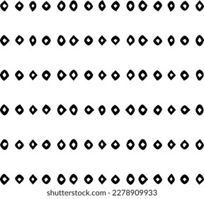 Vector geometric seamless pattern. Minimal ornamental background with abstract shapes. Black and white texture. Simple abstract ornament background. Dark repeat design for decor, fabric, cloth.