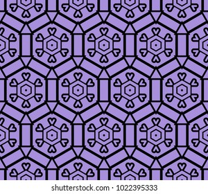 Vector geometric seamless pattern. modern style. for printing on fabric, paper for scrapbooking, wallpaper