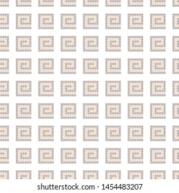 Vector geometric seamless pattern. Modern stylish texture.