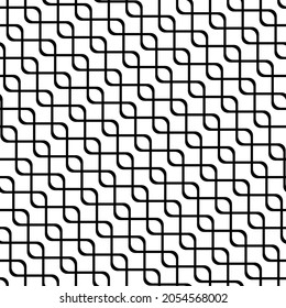 Vector geometric seamless pattern. Modern geometric background. Lattice with overlapping squares.