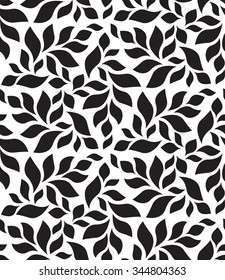 Vector Geometric Seamless Pattern Modern Floral Stock Vector (Royalty ...