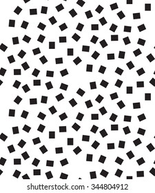 Vector geometric seamless pattern. Modern square, dots texture, repeating background