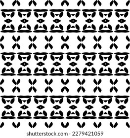 
Vector geometric seamless pattern. Ornamental background with abstract shapes. Black and white texture. Abstract ornament background. Dark repeat design for decor, fabric, cloth.Abstraction art.