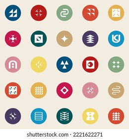 Vector geometric seamless pattern with semicircles. Simple minimalist geometric silhouette abstract art poster.Great for wallpapers, backgrounds, web and banners.