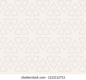 Vector geometric seamless pattern. Simple regular background.Vector monochrome seamless pattern. Abstract repeat backdrop. Design for decor, prints, textile, furniture, cloth, digital