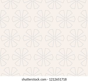 Vector geometric seamless pattern. Simple regular background.Vector monochrome seamless pattern. Abstract repeat backdrop. Design for decor, prints, textile, furniture, cloth, digital