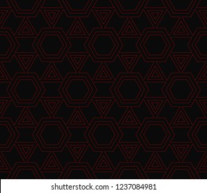 Vector geometric seamless pattern. Simple regular background.Vector monochrome seamless pattern. Abstract repeat backdrop. Design for decor, prints, textile, furniture, cloth, digital