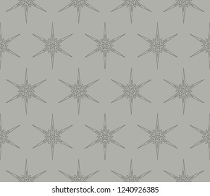 Vector geometric seamless pattern. Simple regular background.Vector monochrome seamless pattern. Abstract repeat backdrop. Design for decor, prints, textile, furniture, cloth, digital