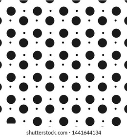 Vector geometric seamless pattern. Simple graphic design