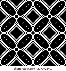 Vector geometric seamless pattern.Modern geometric background with abstract shapes.Monochromatic Repeating Patterns.Endless abstract texture.black and white ornament for design.