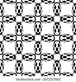 Vector geometric seamless pattern.Modern geometric background with abstract shapes.Monochromatic Repeating Patterns.Endless abstract texture.black and white ornament for design.
