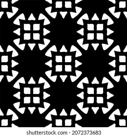 

Vector geometric seamless pattern.Modern geometric background with abstract shapes.Monochromatic Repeating Patterns.Endless abstract texture.black and white ornament for design.