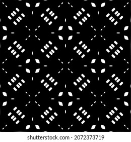 

Vector geometric seamless pattern.Modern geometric background with abstract shapes.Monochromatic Repeating Patterns.Endless abstract texture.black and white ornament for design.