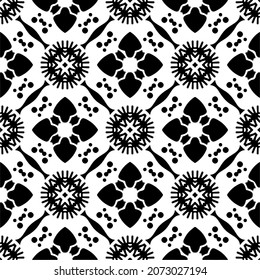 
Vector geometric seamless pattern.Modern geometric background with abstract shapes.Monochromatic Repeating Patterns.Endless abstract texture.black and white image for design.
