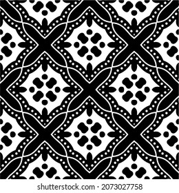 
Vector geometric seamless pattern.Modern geometric background with abstract shapes.Monochromatic Repeating Patterns.Endless abstract texture.black and white image for design.