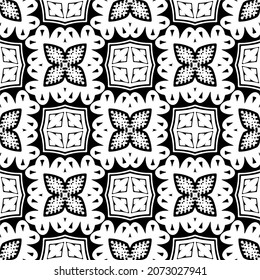 
Vector geometric seamless pattern.Modern geometric background with abstract shapes.Monochromatic Repeating Patterns.Endless abstract texture.black and white image for design.