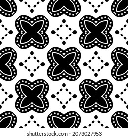 
Vector geometric seamless pattern.Modern geometric background with abstract shapes.Monochromatic Repeating Patterns.Endless abstract texture.black and white image for design.