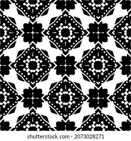 
Vector geometric seamless pattern.Modern geometric background with abstract shapes.Monochromatic Repeating Patterns.Endless abstract texture.black and white image for design.