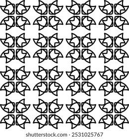 Colección de patrones geométricos sin costuras de Vector