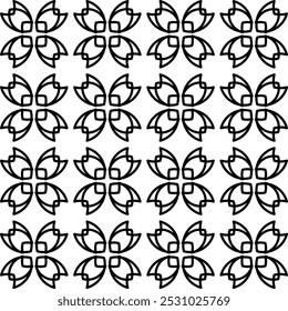 Vector Geometric Seamless Patterns Collection