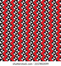 Vector of geometric shape background. African seamless pattern. Abstract graphic separate layer editable background color.