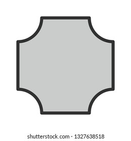 Vector Geometric Shape Icon
