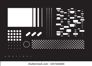 Vector Geometric Shapes Collection For Business Design Concepts Animation Web Interfaces
