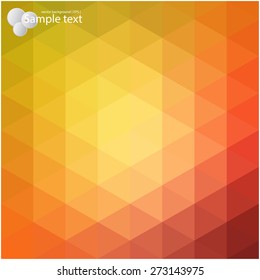 Vector geometric shapes. Colorful  background. Texture for use in the design of brochures, booklets, banners and others.