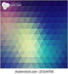Vector geometric shapes. Colorful  background. Texture for use in the design of brochures, booklets, banners and others.