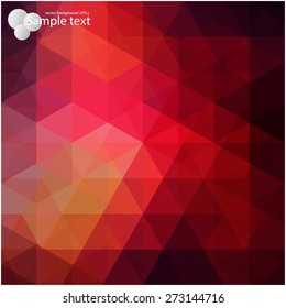 Vector geometric shapes. Colorful  background. Texture for use in the design of brochures, booklets, banners and others.