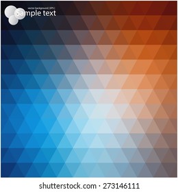Vector geometric shapes. Colorful  background. Texture for use in the design of brochures, booklets, banners and others.