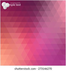 Vector geometric shapes. Colorful  background. Texture for use in the design of brochures, booklets, banners and others.