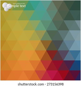 Vector geometric shapes. Colorful  background. Texture for use in the design of brochures, booklets, banners and others.