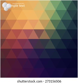 Vector geometric shapes. Colorful  background. Texture for use in the design of brochures, booklets, banners and others.