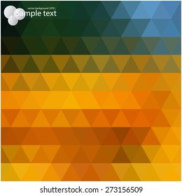 Vector geometric shapes. Colorful  background. Texture for use in the design of brochures, booklets, banners and others.