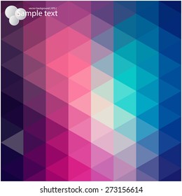 Vector geometric shapes. Colorful  background. Texture for use in the design of brochures, booklets, banners and others.