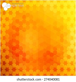 Vector geometric shapes. Colorful background. Texture for use in the design of brochures, booklets, banners and others.