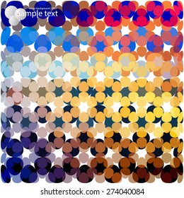 Vector geometric shapes. Colorful background. Texture for use in the design of brochures, booklets, banners and others.