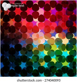 Vector geometric shapes. Colorful background. Texture for use in the design of brochures, booklets, banners and others.
