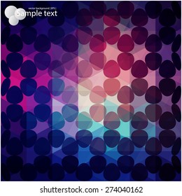 Vector geometric shapes. Colorful background. Texture for use in the design of brochures, booklets, banners and others.
