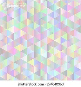 Vector geometric shapes. Colorful background. Texture for use in the design of brochures, booklets, banners and others.