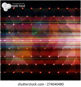 Vector geometric shapes. Colorful background. Texture for use in the design of brochures, booklets, banners and others.