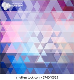 Vector geometric shapes. Colorful background. Texture for use in the design of brochures, booklets, banners and others.