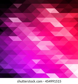 Vector geometric shapes. Colorful mosaic background.