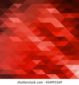 Vector geometric shapes. Colorful mosaic background.
