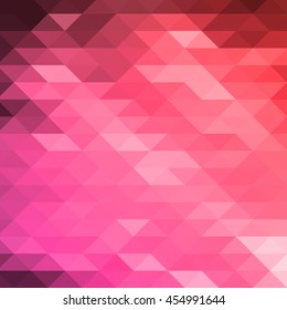 Vector geometric shapes. Colorful mosaic background.