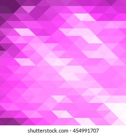 Vector geometric shapes. Colorful mosaic background.