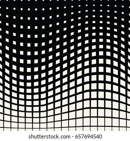 vector geometric square halftone pattern background
