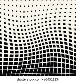 vector geometric square halftone pattern background